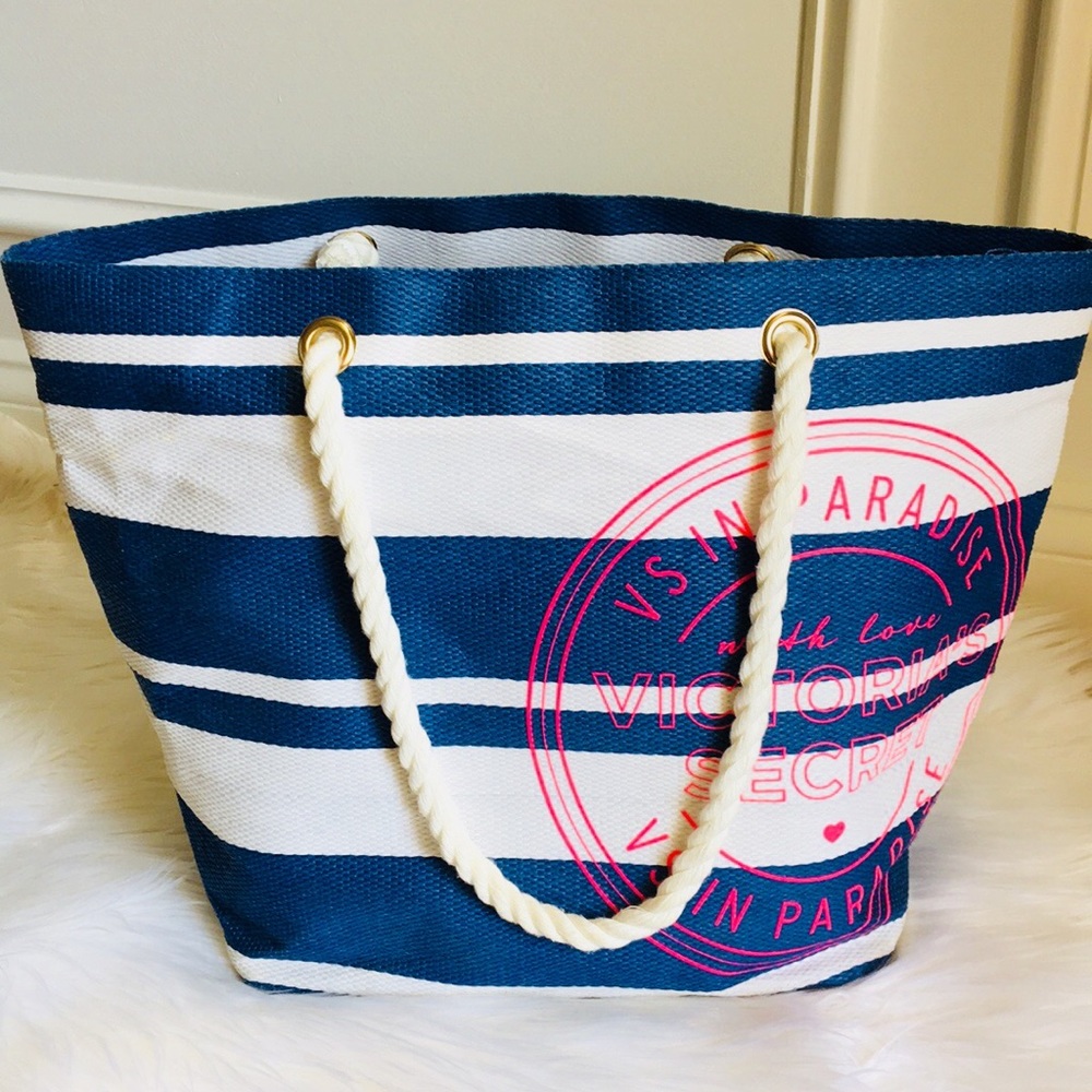 Victoria’s Secret • Woven Tote Bag